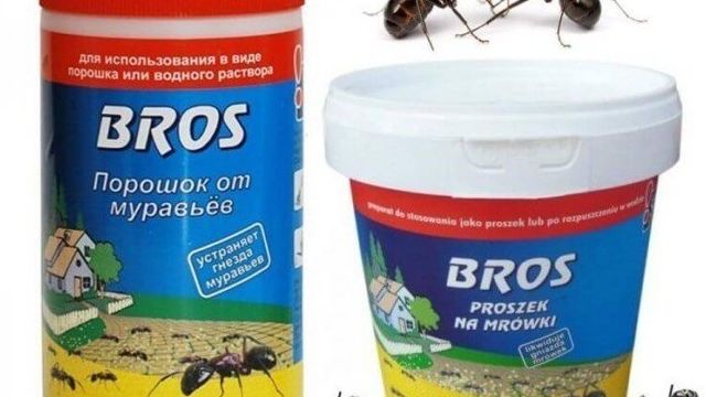 Средство от муравьев bros — преимущества, показания к использованию, меры предосторожности, способы применения