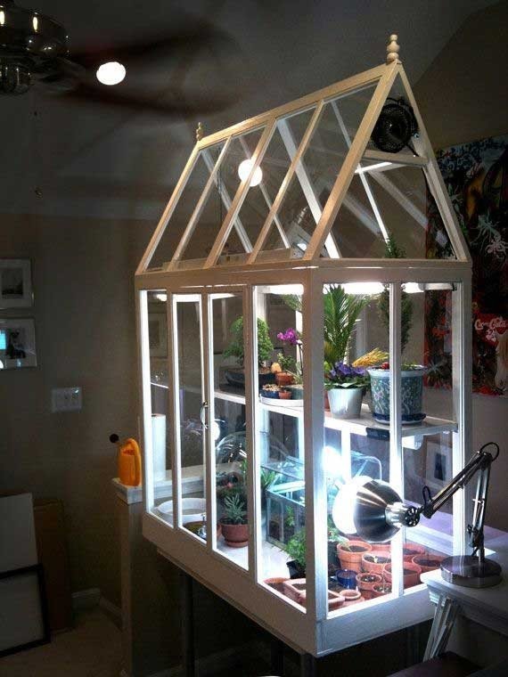 Diy mini greenhouse