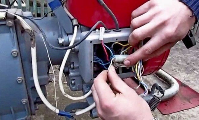 Электрическая схема мотоблока мотор сич