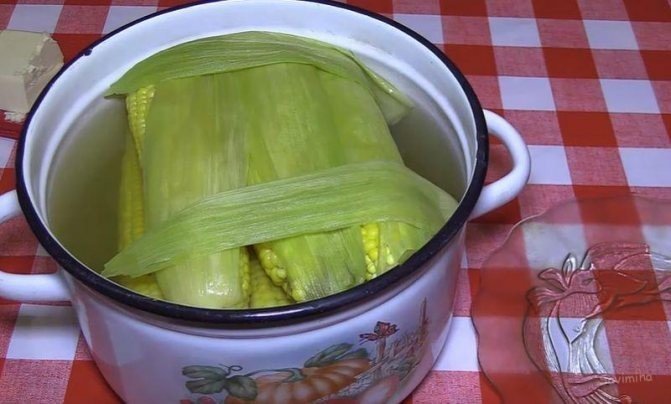 Кастрюля для приготовления кукурузы