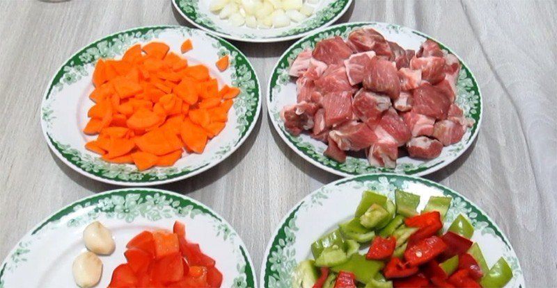 Рецепт салата костер из овощей классический