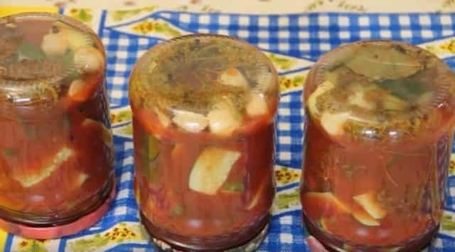 Огурцы в томатной заливке на зиму рецепты