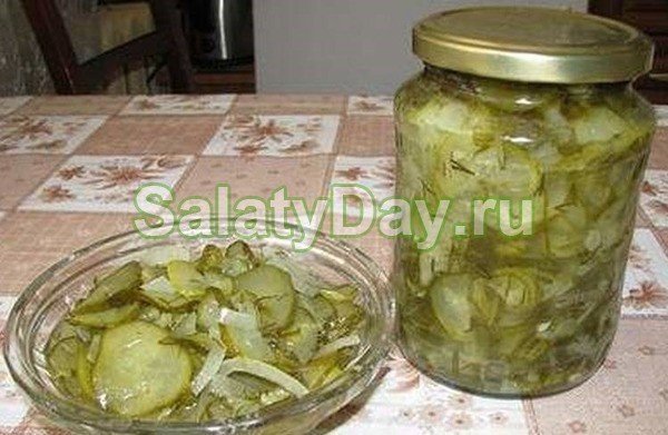 Салат нежинский из огурцов на зиму рецепты пошаговый