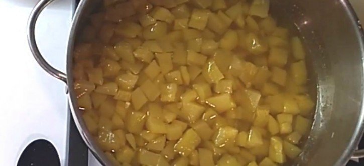 Тыква в ананасовом соке