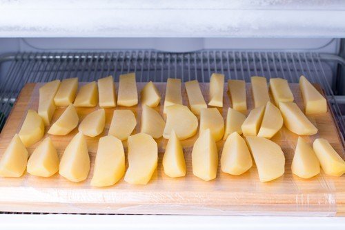 Полуфабрикаты из картофеля для заморозки